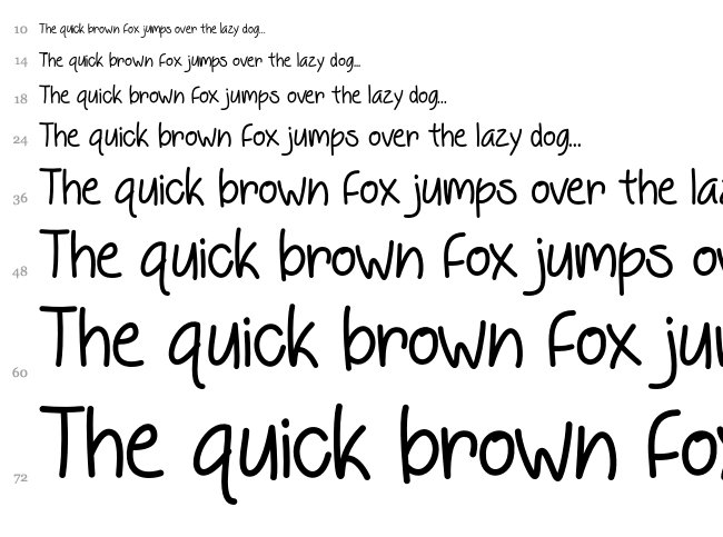 Behind Blue Eyes font waterfall